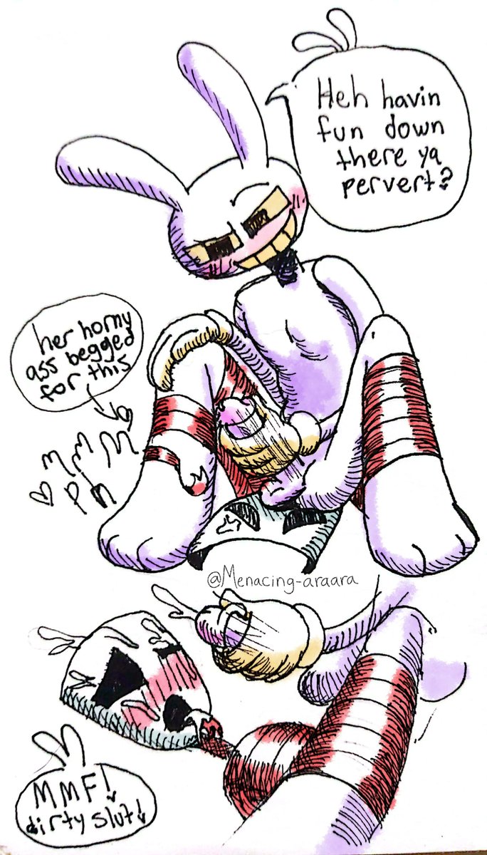 MenacingAraAra's tweet photo. Cw last image: cbt

Kinktober days 5, 8 and 11: Various Ribbun fun, figured itd be silly to make them all their own individual posts #genitalcircus #tadcnsfw https://t.co/lAYAy6IFR6