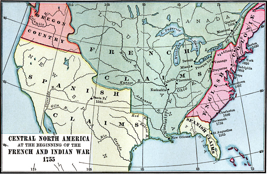 hellwelovespurs's tweet photo. Map of America from 1755 #America #France #Spanish 
#History https://t.co/rhVuHccvZM