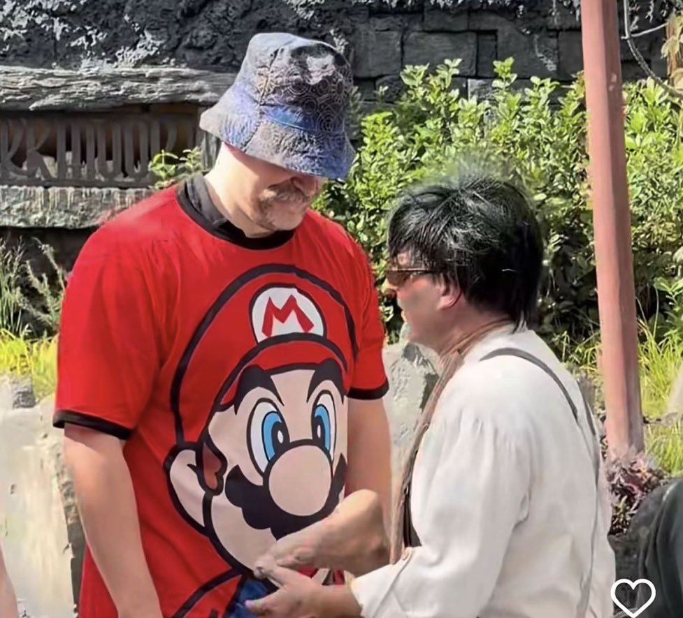 davesaxolotl's tweet photo. The way this Mario shirt is probably just hung up in his wardrobe rn https://t.co/CmbatsZ3Tj