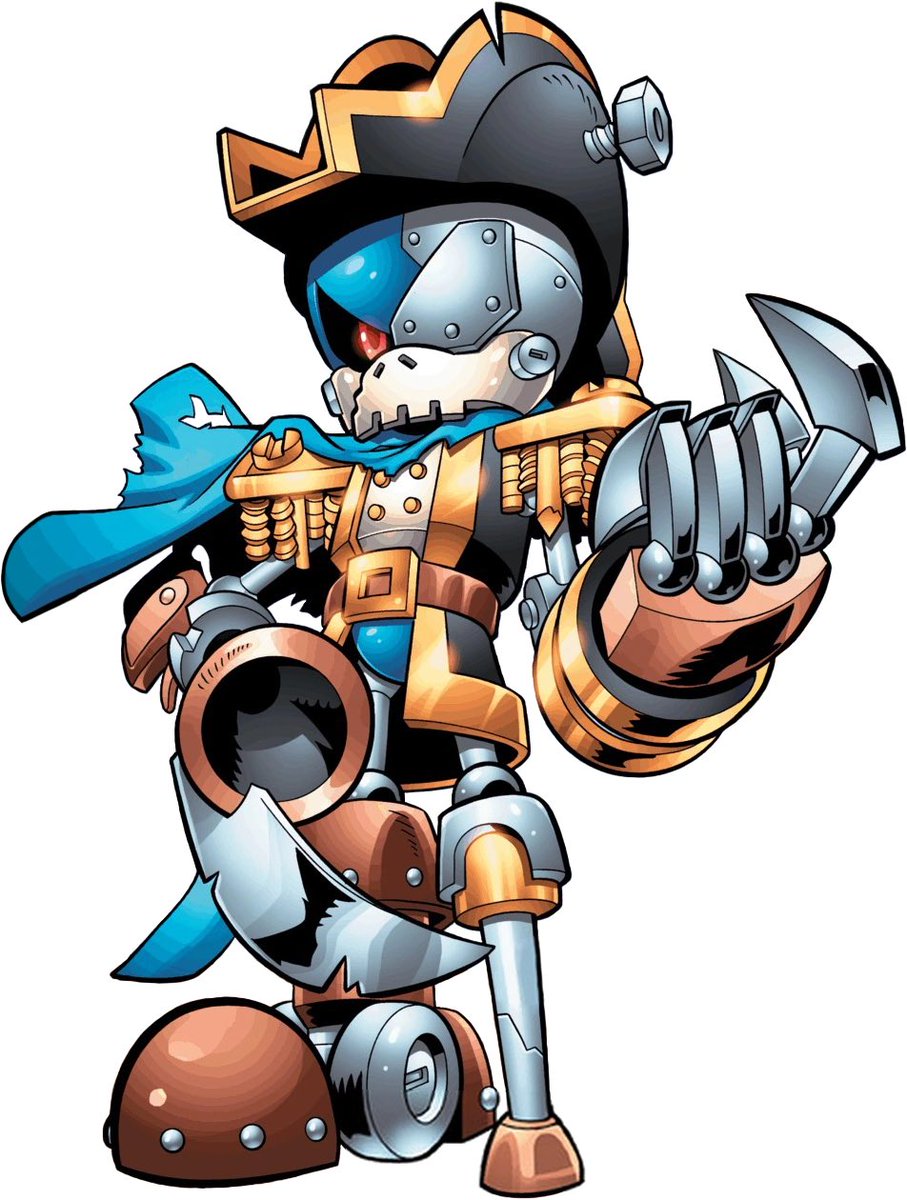 Notteimportant's tweet photo. @Salty_Sealz SEGA will remember they technically own Captain Metal, and bring him back this season, trust. https://t.co/xJlfL6cIUo