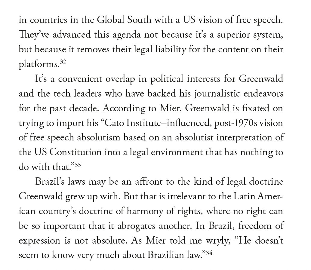 EoinHiggins_'s tweet photo. for those wondering what's going on, I examined Glenn Greenwald's shifting Brazil politics in OWNED https://t.co/PvOxx883xs