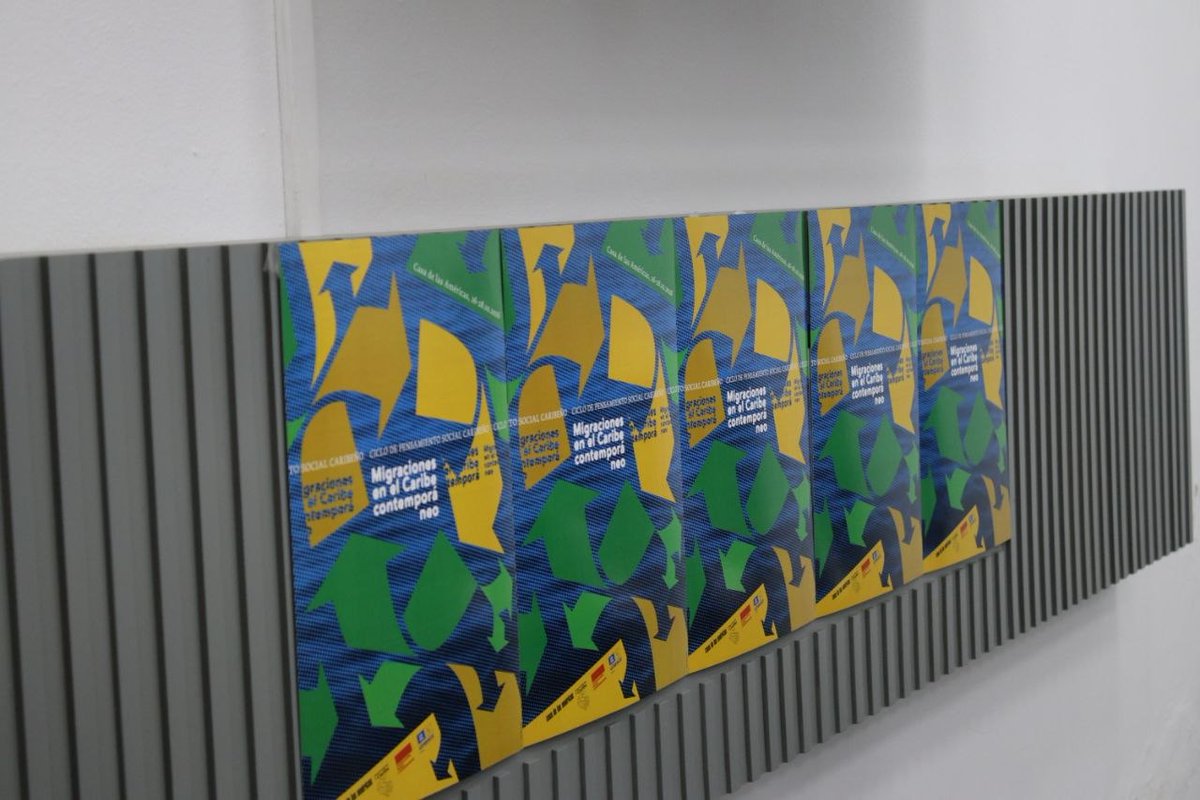 CasAmericas's tweet photo. 🌎 Comenzó en la Casa el ciclo de Pensamiento Social Caribeño «Migraciones en el Caribe contemporáneo», organizado por el Centro de Estudios del Caribe. Este es un espacio para pensar en voz alta acerca de los procesos migratorios regionales. https://t.co/Rvk6sRuuZG