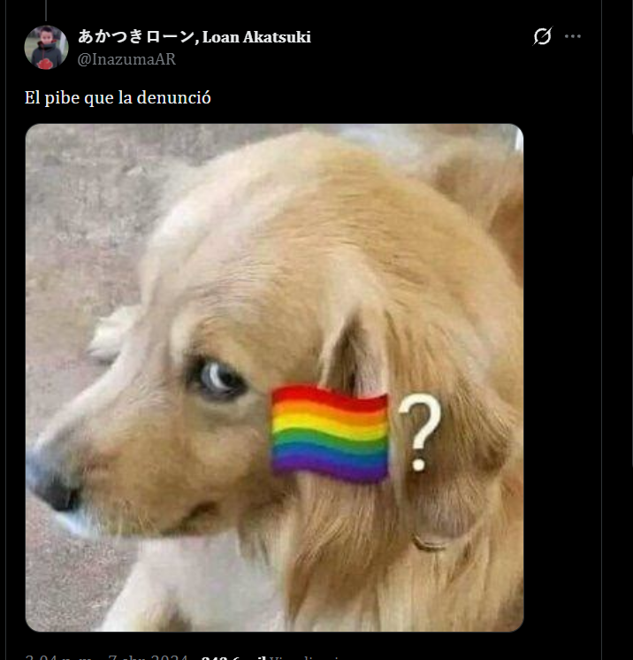 anitrad74929's tweet photo. ¿el mismo simio que llamo marica a literalmente una victima de abuso por denunciar? https://t.co/GKznaWGpH6