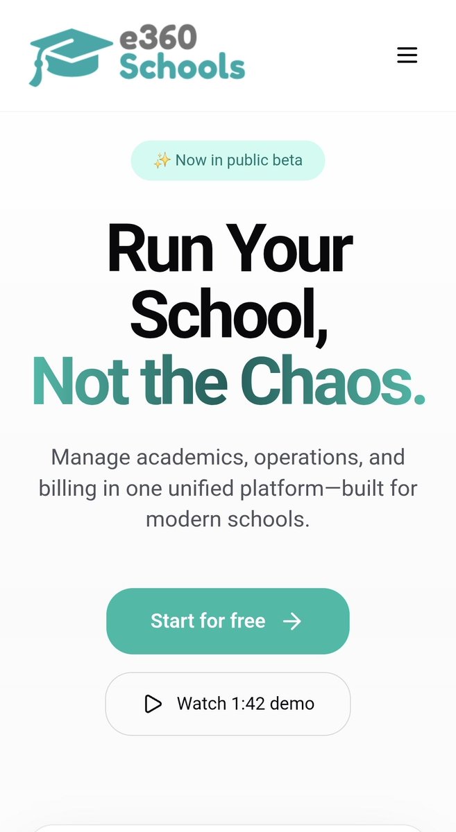 ecleapsltd's tweet photo. @ARISEtv What if your school could get started with school mgt software without paying a subscription fee?  With e360schools, you can... see more https://t.co/fGnotqtb61