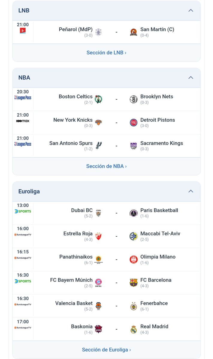ftorok6's tweet photo. Hoy estrenamos en @ucubasquet el calendario con días, televisados, seguimiento de partidos en vivo y más detalles.

Por ahora con:
-NBA
-WNBA
-Liga Nacional
-Liga Femenina
-Euroliga
-Competencias internacionales de clubes

Todo en https://t.co/SsK2pP8hdN https://t.co/Qt9WsMTQB6