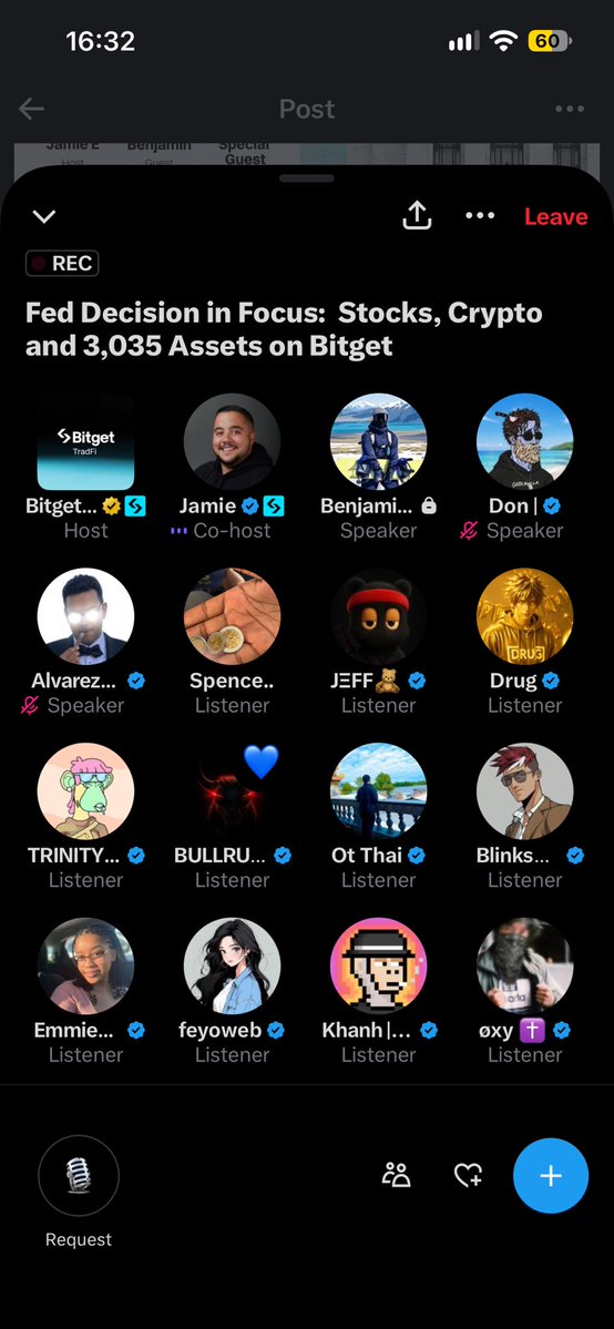 Jessica01169's tweet photo. @Bitget_TradFi @JamieElk Listened to every minute! The Fed volatility breakdown will definitely improve my trades. Thanks @Bitget_TradFi https://t.co/7IM720PBYz