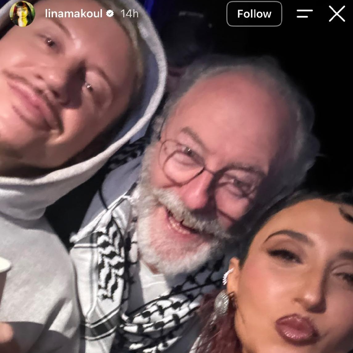 HenMazzig's tweet photo. Israeli Arab singer Lina Makoul, the winner of Israel’s The Voice, received the love and support of so many Israelis.

She decided to skip the elections in Israel, where she could vote for a new government. 

Instead, she went to perform at the Destroy Israel show with Macklemore in Dublin. 

I flew from London to vote for a new government that will give us hope for a better future.

One of us wants to build. The other is part of a movement of destruction.