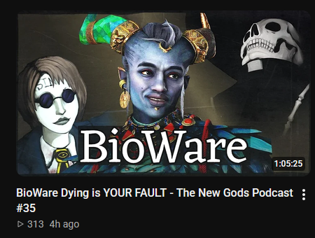 mauthe_doog's tweet photo. If you want to understand why all of these game companies are suddenly collapsing, I found this podcast (The New Gods) with a game industry insider very informative. 
In short, game companies shifted focus to "getting more investor money" at the cost of making good games. When the investors didn't have any more money, game sales weren't enough to keep them afloat. It's a very interesting deep dive into the topic with numbers, analytics, etc. 
Please rt so more people are aware!