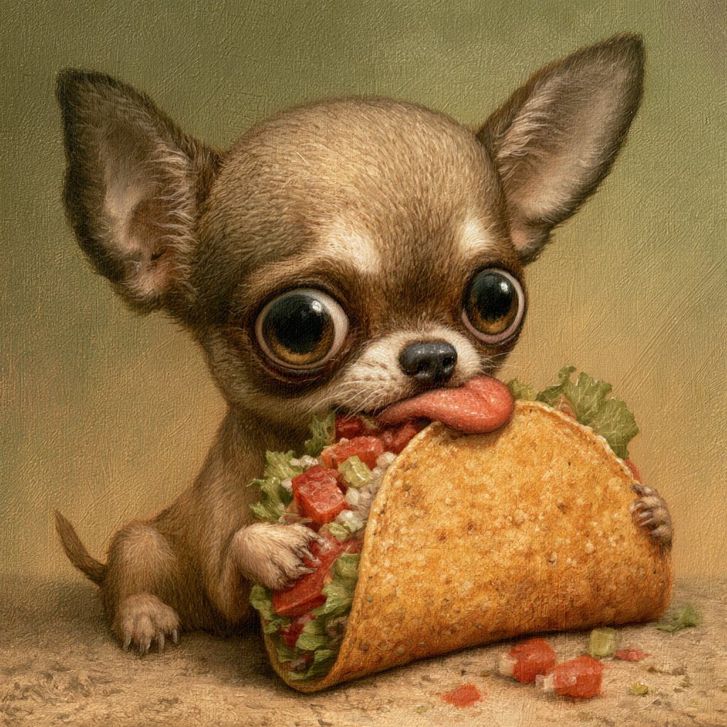 CommerceImplied's tweet photo. Happy Taco Tuesday ! 😀🌮

Felix loves tacos and is available for 24 hours for .0001 Eth (approx $0.25 cents USD) at:

https://t.co/kSDyoj5bQy

#Rodeo https://t.co/QlhGudo81N
