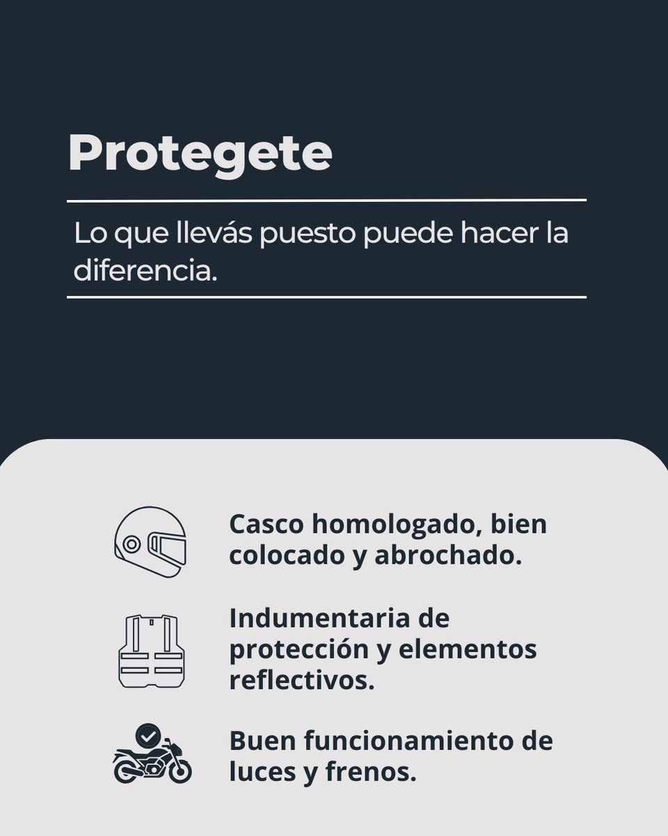 UNASEV's tweet photo. Hoy, 27 de octubre, se conmemora el #DíaDelMotociclista 🏍️ Una buena oportunidad para compartir algunos consejos que contribuyen a una movilidad más segura. 🧵 https://t.co/273SGLTPfo