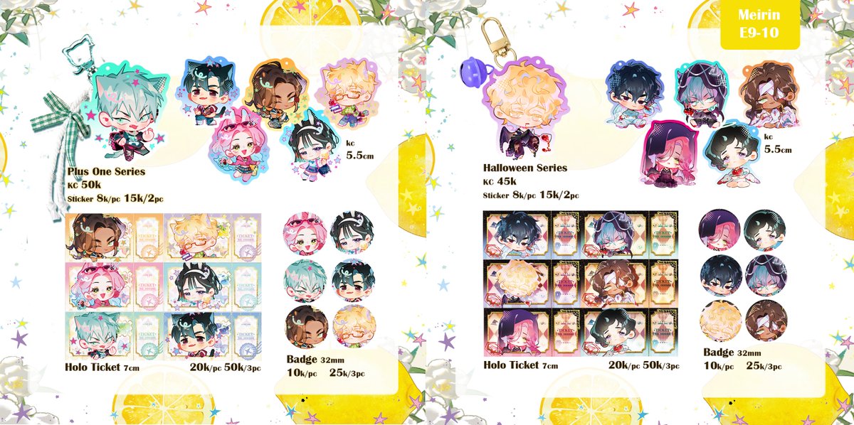 Ameirinzosan's tweet photo. [rt and ♡ appreciated!] 
Hello! It's my quick PO and giveaway for  #cf23 
 
⟡ Like, rt, &amp; comment which merch you want 
⟡ PO &amp; GA ends Oct 29th
⟡ PHM, Resident Evil, Pokemon, One Piece.  More Info below #cf23catalogue #Projecthailmary #ONEPIECE #ResidentEvil #Pokemon #ALNST https://t.co/GGBd0kdRZN