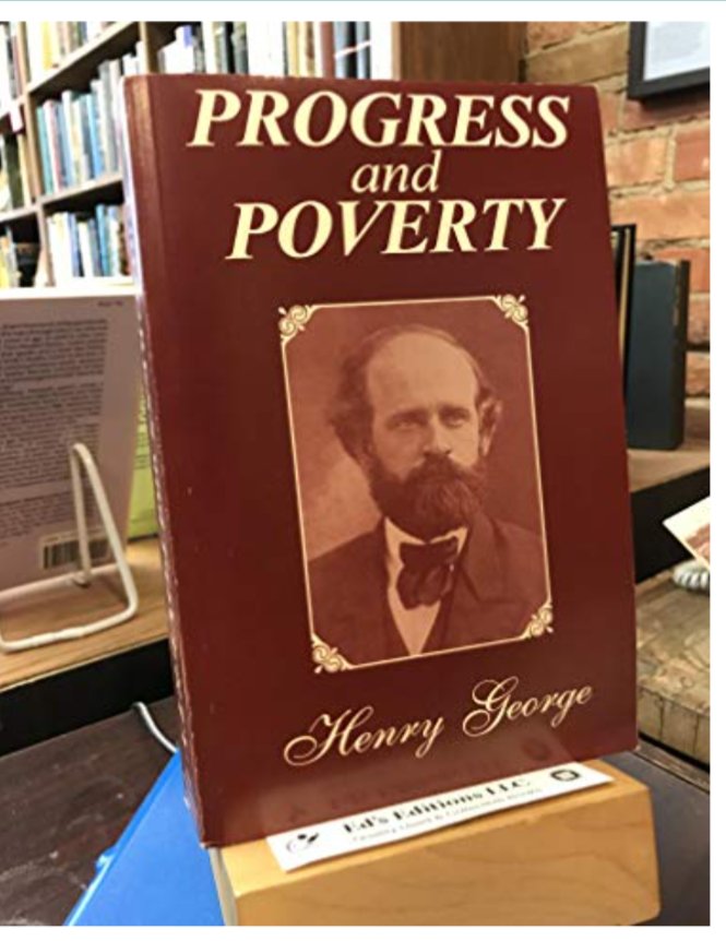 hmacbe's tweet photo. the solution, according to George, is a land value tax. https://t.co/iBjKDJ6VLW