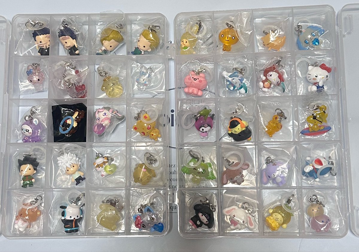 i_xsn9's tweet photo. めじるしアクセサリー 交換 ヒスミニ ヨッシー ハンターハンター 妖怪ウォッチ ポケモン サンリオ どうぶつの森 フルーツキーホルダー ちいかわ 映画 入場特典

譲：画像1.2.3
求：4枚目.ヒスミニ(n:1🉑) >その他めじるし（買取🉑）

郵送希望
お気軽にお声掛けください😌

#めじるしアクセサリー交換 https://t.co/iWeCuXRPWB