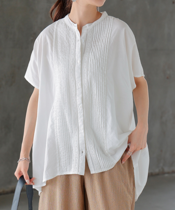 korecow's tweet photo. 2026/10/20放送の「いろはの恋は時代(とき)をかける」で、羽柴志織さんが着用していたシャツ / ブラウスはHUG.Uのものでし... https://t.co/bIfTH3oA7p #羽柴志織 #いろはの恋は時代(とき)をかける #HUG.U #korecow #コレカウ https://t.co/lNln2KzNjm