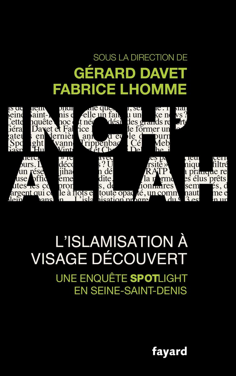 Talbotone's tweet photo. ➡️2018 : la journaliste du #Monde Ariane Chemin publie un livre polémique sur la ville de #Trappes que certains dénoncent comme "islamophobe".

La même année, Davet et Lhomme, du Monde eux-aussi, sortent un autre livre sur « l'islamisation à visage découvert » qui fera polémique. https://t.co/kSAY42CXMU
