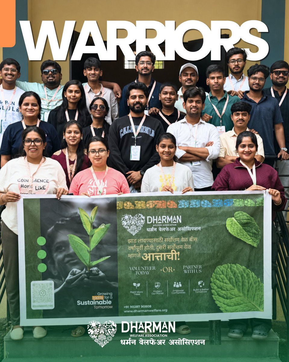 Dharmanwelfare's tweet photo. 🌱 Every cause needs people who are willing to show up.
Here’s to our Dharman warriors who continue to give their time, energy and effort to the community and the environment. 💚
#DharmanWelfare #Volunteer #Environment #GoGreen #Sustainability #ClimateAction #GreenFuture #DWA https://t.co/FKDkYmsJUj