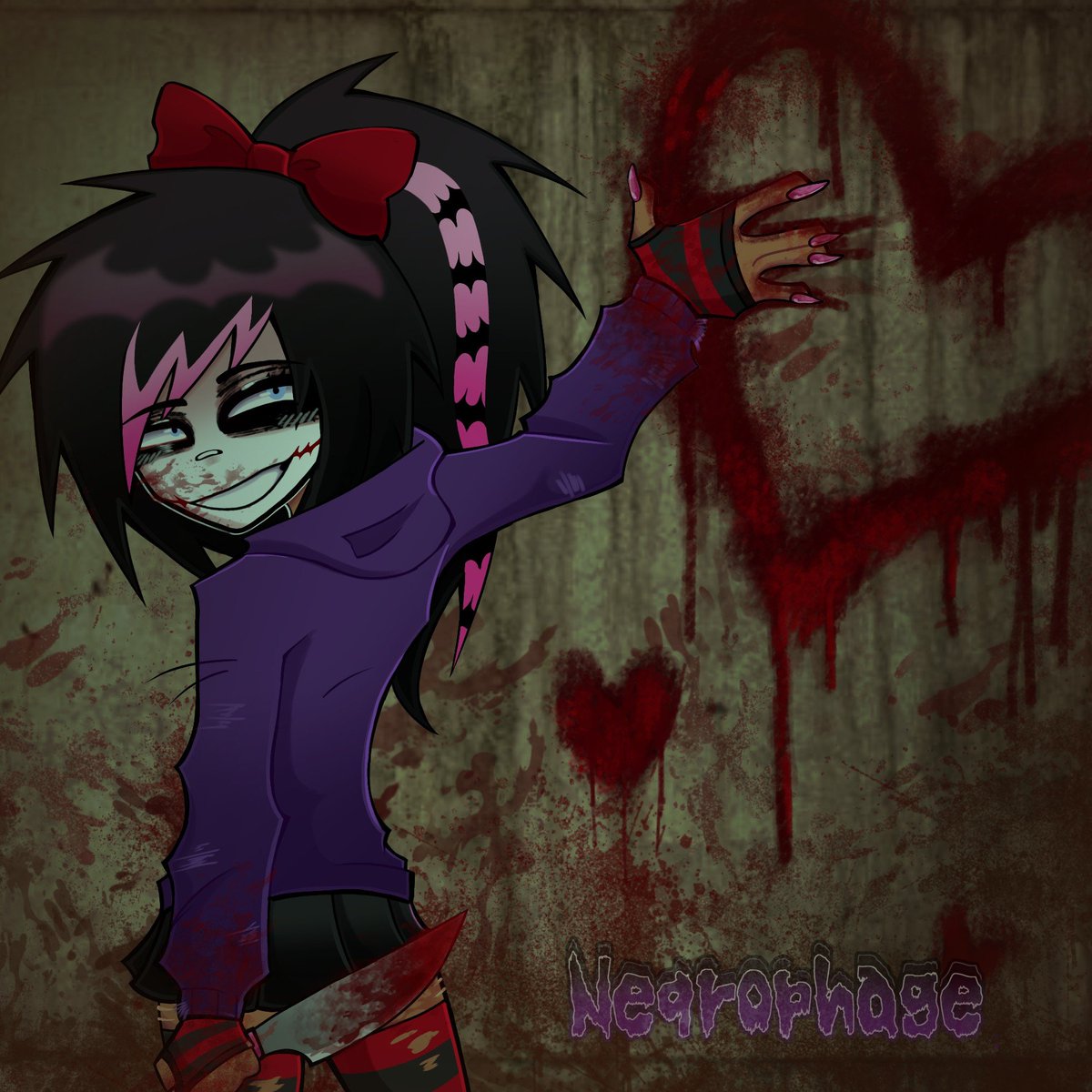 Neqrophages's tweet photo. Nina no that's not fingerpaint omg

#ninathekiller #creepypasta #creepypastafanart https://t.co/jmOrwlyhsD