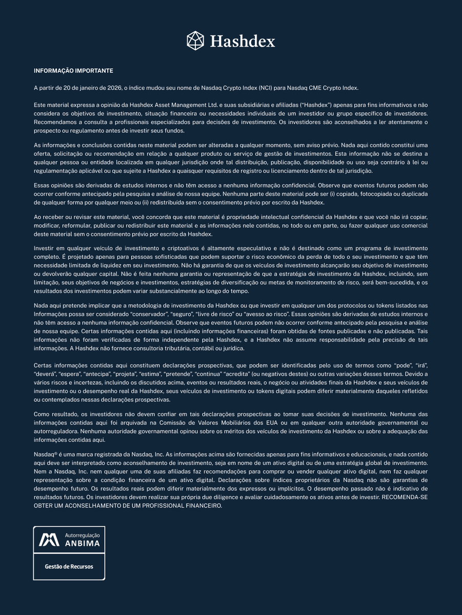 hashdex's tweet photo. Informação importante: https://t.co/RIJ0bIL48Y