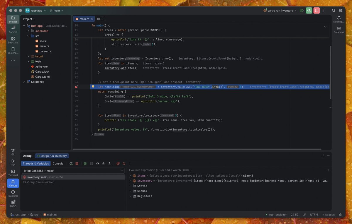 jaywcjlove's tweet photo. OpenIDEA - Rust 重写的 IntelliJ 风格 IDE

👉 https://t.co/P5uAbAZyYL https://t.co/8jtguYSPP1