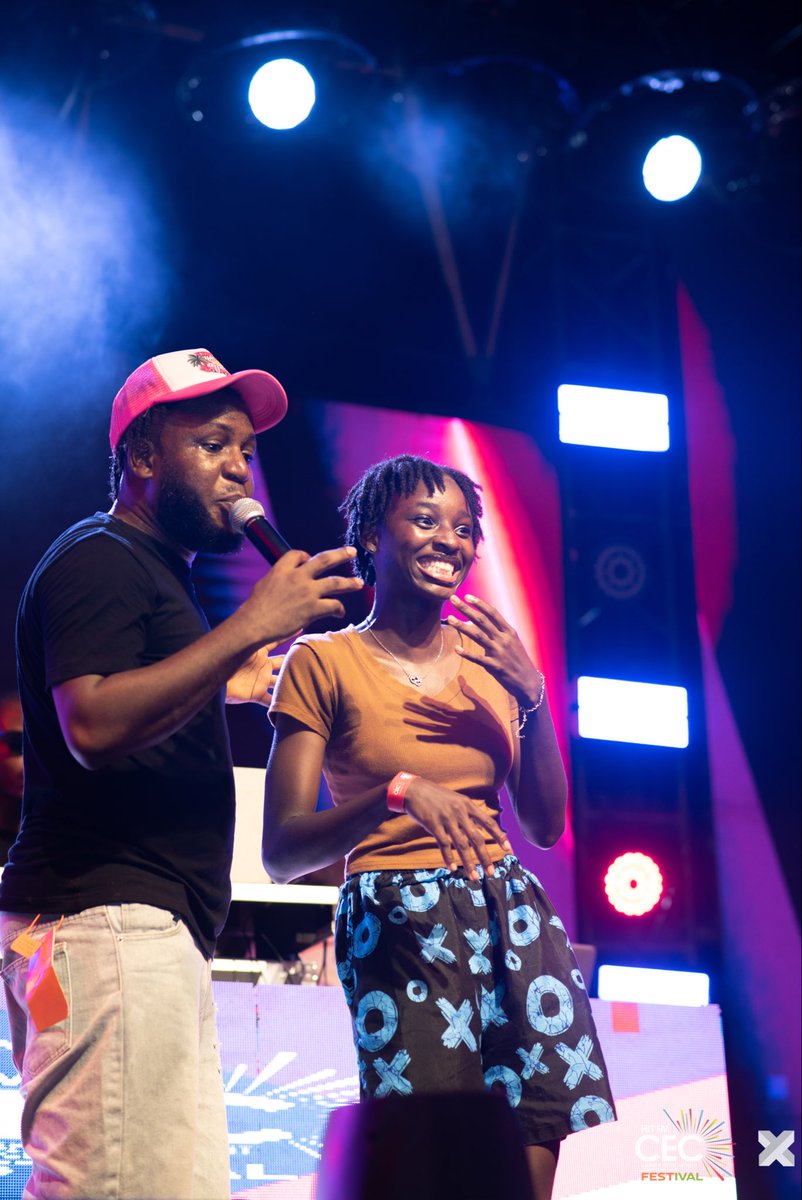 HitFMCalabar's tweet photo. A memorable moment with Daddy Jay at CECF 2026! ✨🎬 We’re grateful to have shared this remarkable celebration of talent, creativity, and entertainment with you. 🌟 #CECF2026 #The X factor 
#CECF #CalabarEntertainmentFestival #CalabarCreatives #CrossRiverCreatives https://t.co/pX9cX8D2UN