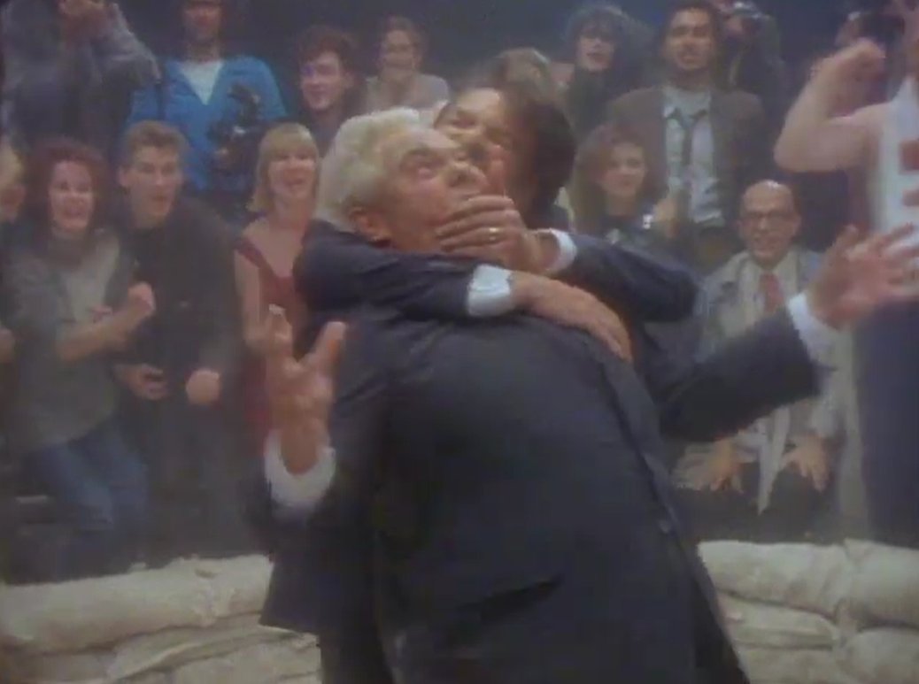 RaggedTP's tweet photo. @theworldofwhat [Note: That's not the one where a fat man with shaving foam all over his face shoots his load over Holly Johnson and Paul Rutherford as they revolve on a cart wheel] https://t.co/Pn57v6mM0N