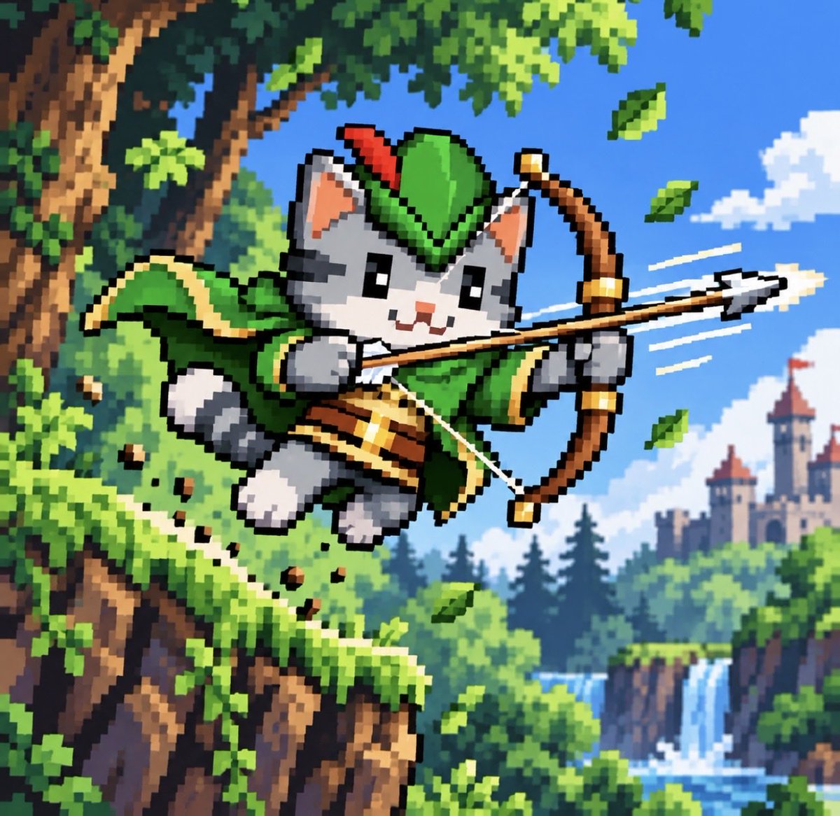 captaincapppp's tweet photo. @MingoApes Robincat the cat in the Robinhood app https://t.co/PF90v9HE3M
