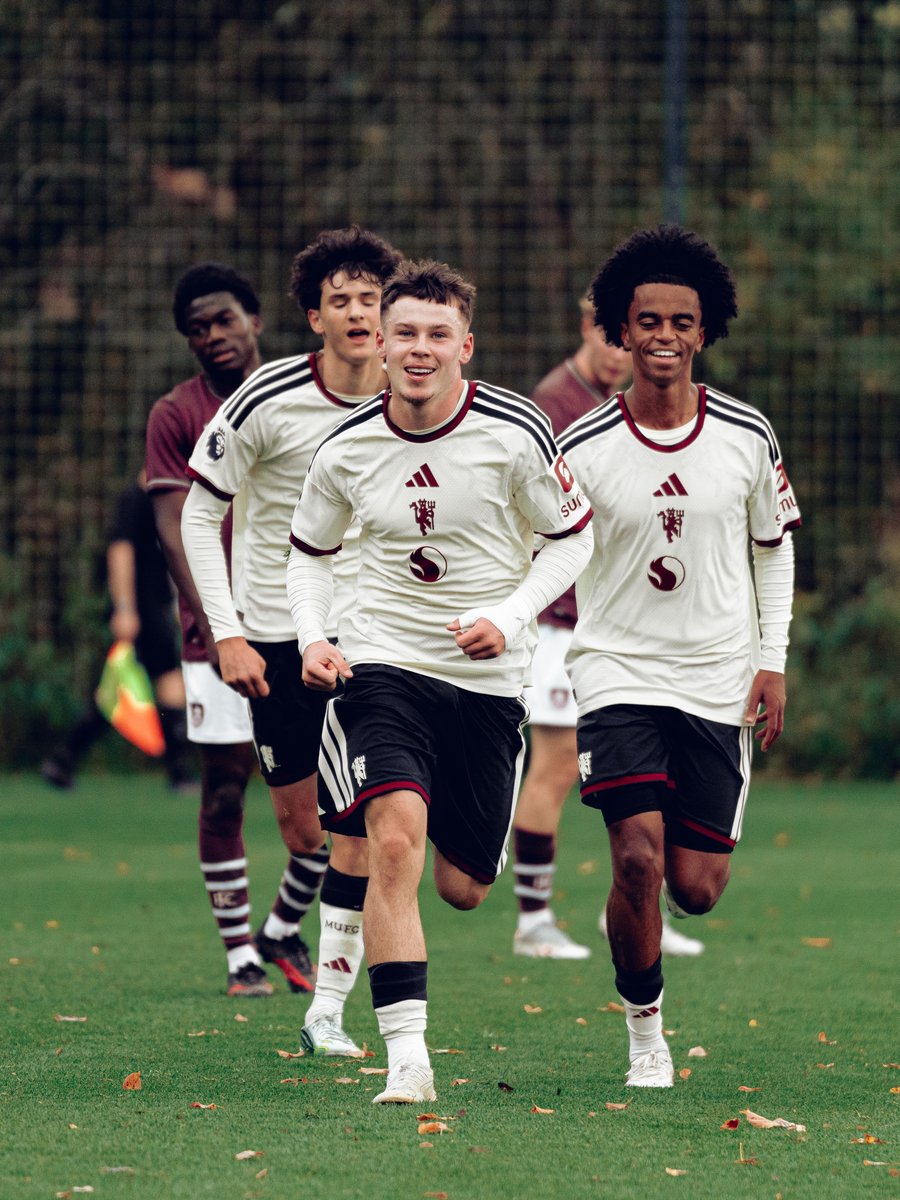 ManUtd's tweet photo. FOUR goals for Kai Rooney this afternoon! 👏⚽️ https://t.co/39SfoTWvyJ