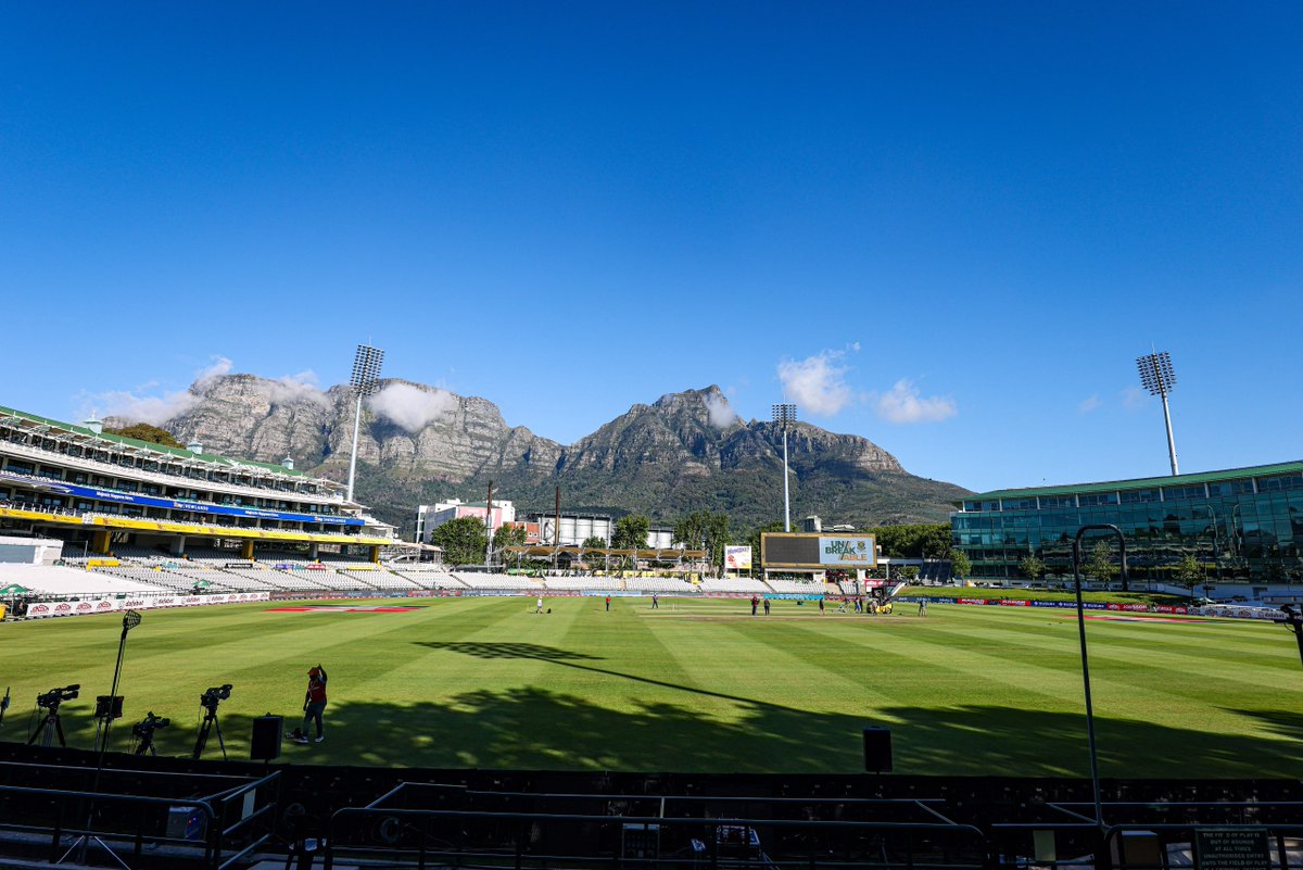 NewlandsCPT's tweet photo. Majestic Newlands. Before Day 1 ๐ฉ๏ธ๐
๐ธ Jacobus Nel.
#MagesticHappensHere #NewlandsCapeTown #WPCricket #TheFeelingofYes #SAvAUS https://t.co/jOPaAbN97p