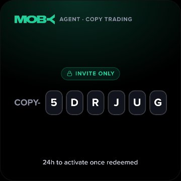 OffGridKat's tweet photo. Moby Copy Trade is still INVITE ONLY.

If you want to try copy trading some of the most profitable wallets on chain👇 https://t.co/OxdobhkOhV