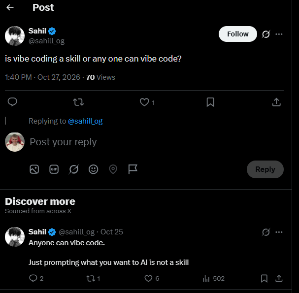 BenToFound's tweet photo. @sahill_og 🤣🤣🤣 https://t.co/ESqBQbmRri