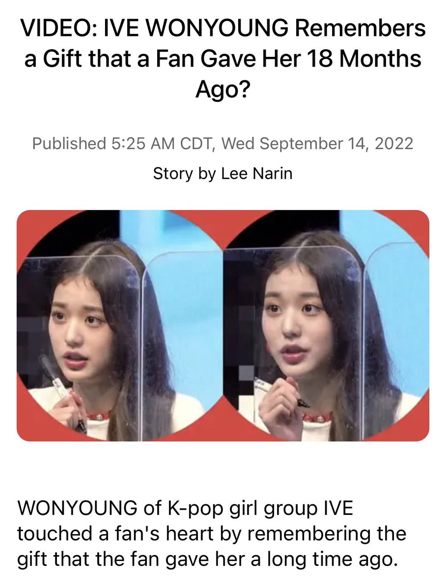 jenddalki's tweet photo. wbk Wonyoung is a sentimental humble queen. She cherishes the things given to her for a long time even though she’s capable of buying new things whenever. Yujin’s words just confirmed this yet again 🥹 so sweet of yj to put this in consideration when answering https://t.co/UYiADrRiPb