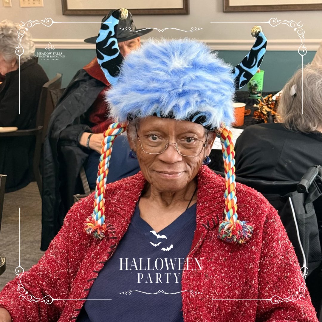 MeadowRoyalton's tweet photo. 🎃👻 Halloween Happy Hour was full of spooky fun! We enjoyed DEVIL-ed eggs, mummy dogs, spider cupcakes, costumes, music, and a monster match game.  A frightfully fun time for everyone! 

#HalloweenHappyHour #HalloweenFun https://t.co/HeXFTJAKVF