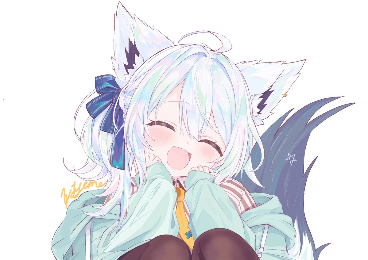 and66125072's tweet photo. #私はこういう絵師です見た絵師全員参加 
 #絵フブキ
 
約1ヶ月かけて1枚を描いている絵師です!!
↓こういうイラストを描きます！ https://t.co/a1S5VYXpZ5
