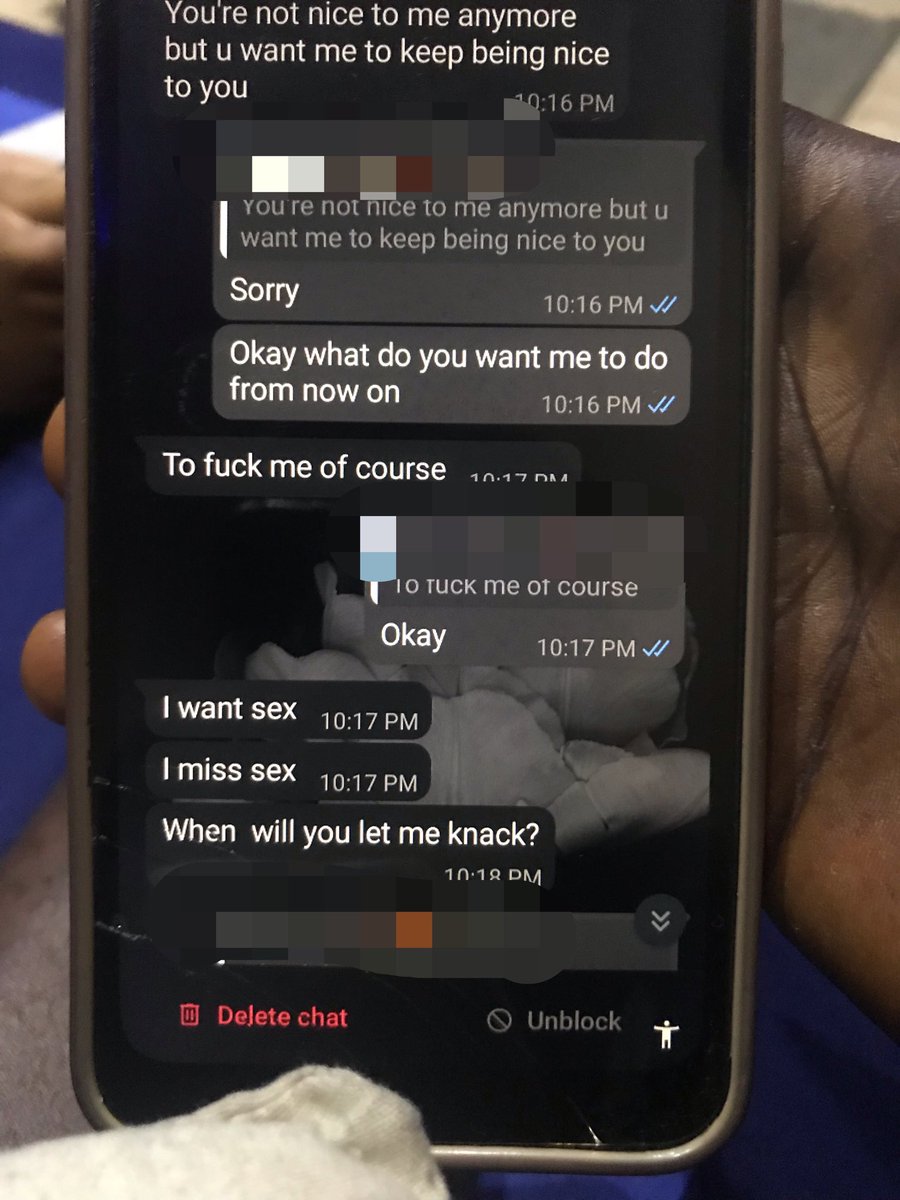 Iam_waycoded's tweet photo. She still Dey text her ex and even visit him…. Some of her chat with her ex https://t.co/fF6uPJuOKF