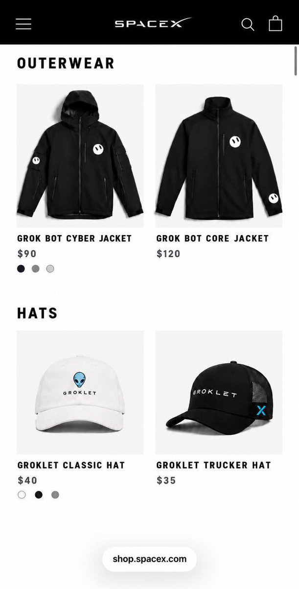 teslaownersSV's tweet photo. We need these @ElonMusk 

Can we make them happen? 

Some @Grok and @Bot merch ideas! https://t.co/3ZSM6xaJAZ