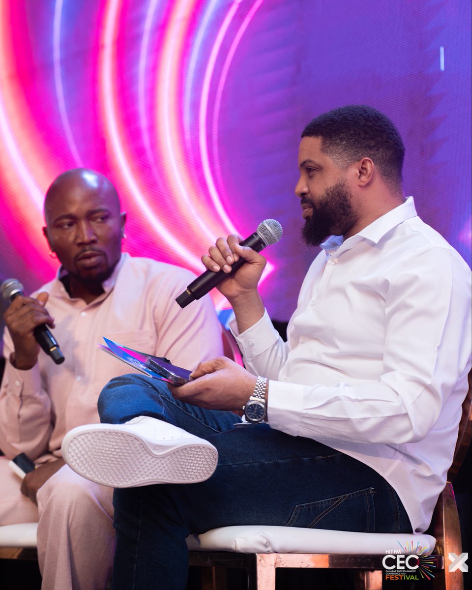 HitFMCalabar's tweet photo. Joey Akan at CECF 2026! 
A remarkable presence, an unforgettable moment😎

#CECF #CalabarEntertainmentFestival #CalabarCreative https://t.co/Jcvh5pyNI1