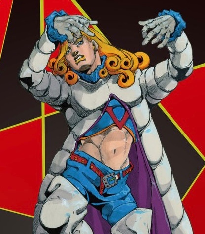 melankoly_'s tweet photo. Not funny valentine doing the fuck sign to ragebait Johnny https://t.co/tAJ1NsHauS