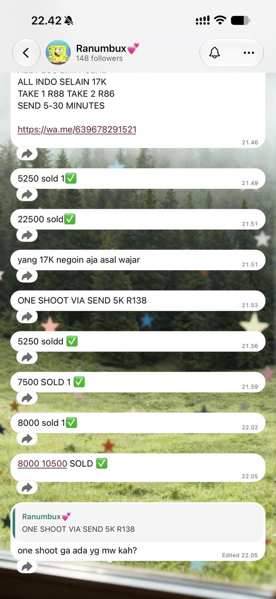 moyeayeah's tweet photo. HELP RT! Aku baru aja kena tipu robux total 1,075,000.. aku percaya aja karena dia ada testi di channelnya emang salah aku ga crosscheck lagi 😭 tolong infoin kontak lain kalau ada yg pernah transaksi dengan orang ini

Ranumbuxx 9360091800239724703
Nomor +639668291512 https://t.co/2KbxuPnkp5