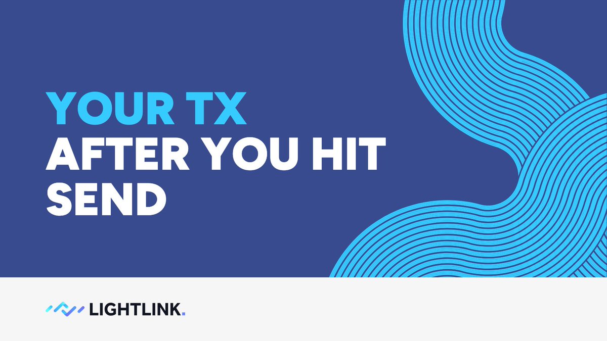 LightLinkChain's tweet photo. 1/5 You hit send on LightLink and half a second later your tx is in a block

That's only the start of its trip

Here's where it goes next 👇 https://t.co/BXI9ybWB6f