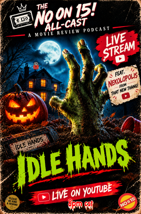 TheNo15Allcast's tweet photo. DONT MISS OUR LIVE STREAM TOMORROW NIGHT at 8pm cst on our Youtube Channel!!!! #IdleHands #PreHalloween #fun #podcast 

https://t.co/WGm79ILY8r https://t.co/MOMPbaTzi1