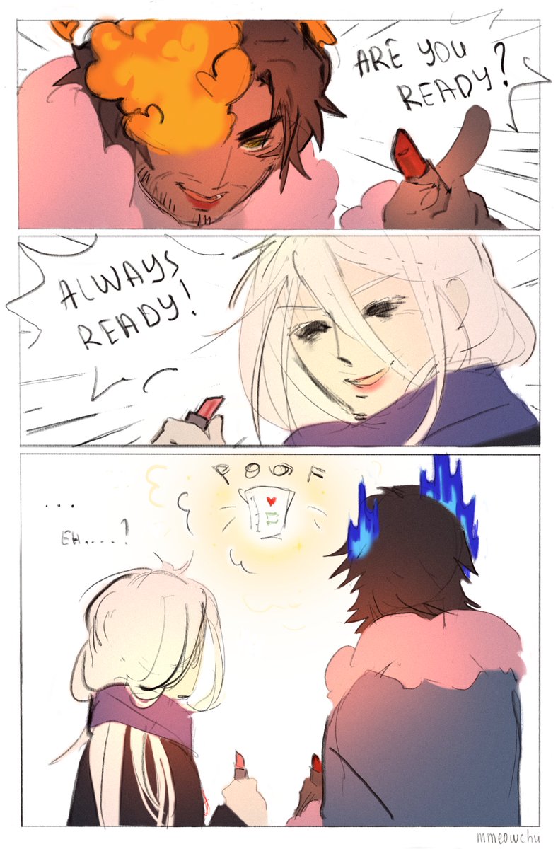 mmeowchu_'s tweet photo. make them kiss! https://t.co/sDRIkr1FTm