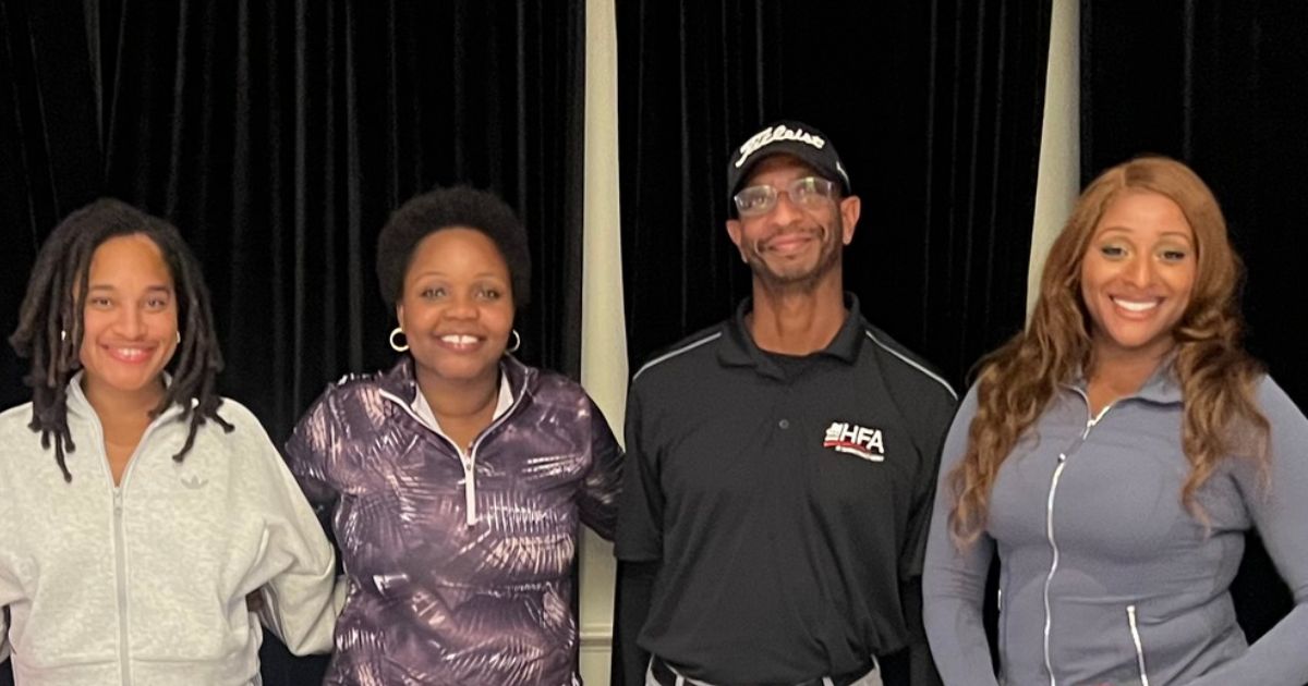 DCHFA's tweet photo. DCHFA’s staff and board members joined @DCBIA’s Annual Golf Classic and networked with professionals in the real estate and building industry.
#WeAreDCHFA https://t.co/T4HBSilQkI
