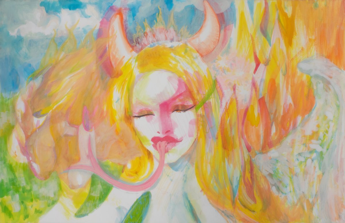 joja_peaches's tweet photo. "All this I will give you,” he said, “if you will bow down and worship me.”  

The Bargain
Watercolor on paper, 2024

{[ 5 / 5 ]} ~~ 20 xtz https://t.co/6yEVMWyInY