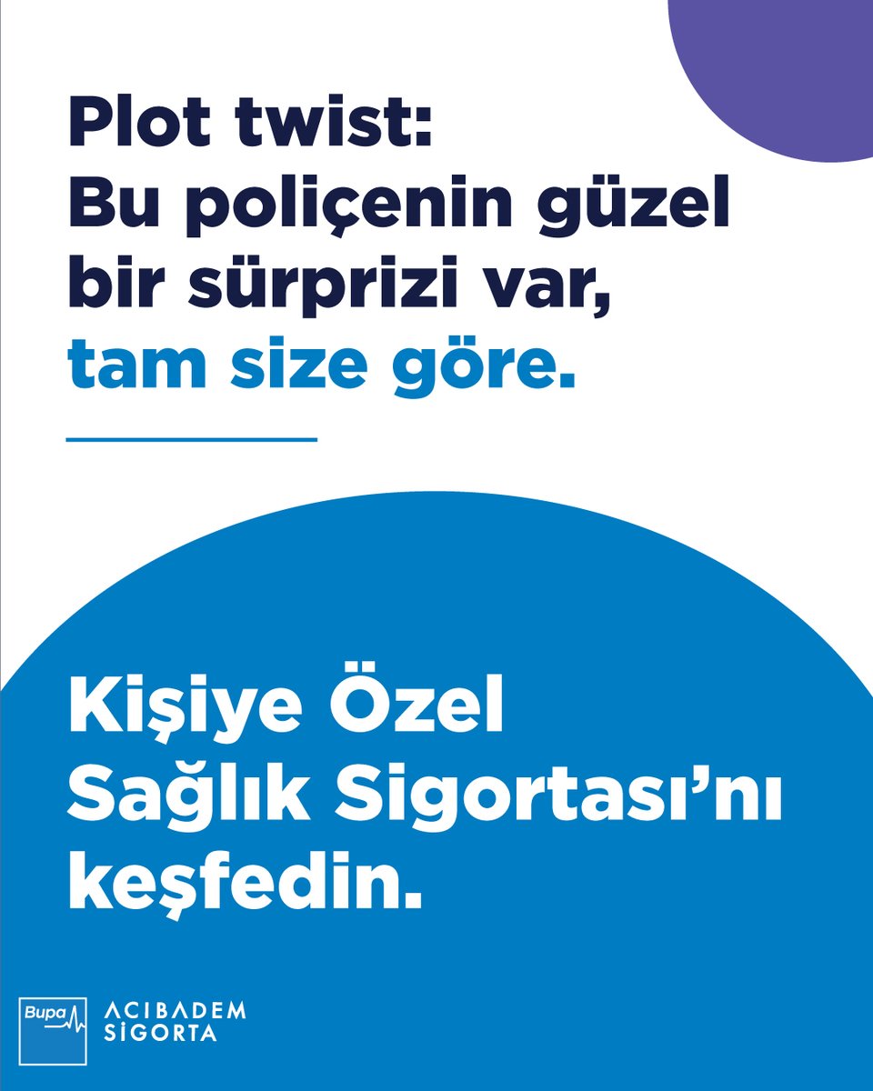 Bupaacibadem's tweet photo. İhtiyacına uygun sağlık planını keşfetmek için linke tıkla: https://t.co/CUP4qx9Jgn

#BupaAcıbademSigorta #KişiyeÖzelSağlıkSigortası #ZKuşağı https://t.co/Dl4FfcCHNH