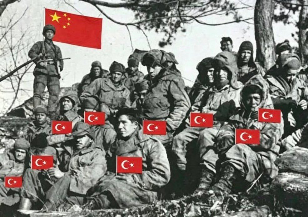anjia415's tweet photo. @SertacOzturk3 @uncleTomat0 你的爷爷被见识过战争，就在朝鲜。 https://t.co/FB51ukVV9Z
