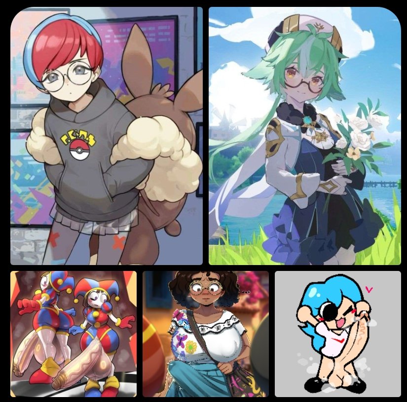 ThatBlueThingF's tweet photo. Referencia de algunos otros personajes que uso: https://t.co/MgKlv1tN1t
