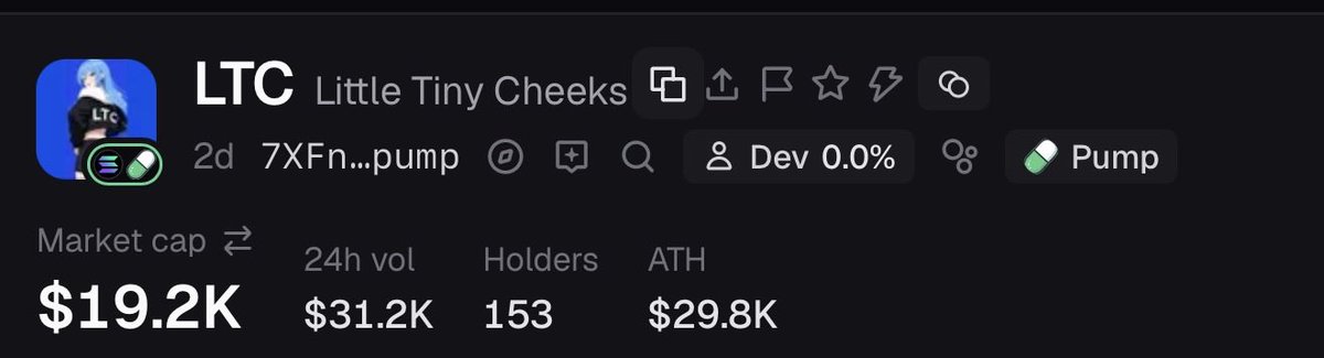 ghostfacemeta's tweet photo. aped a small bag of solana:7XFn44fwNJQoDFg49k7zqMCh6BHdKyQGZVEVWT6cpump, purely based on the holders and their patterns. *let’s see how well this tweet ages.

$LTC https://t.co/J7Ee1R34aC