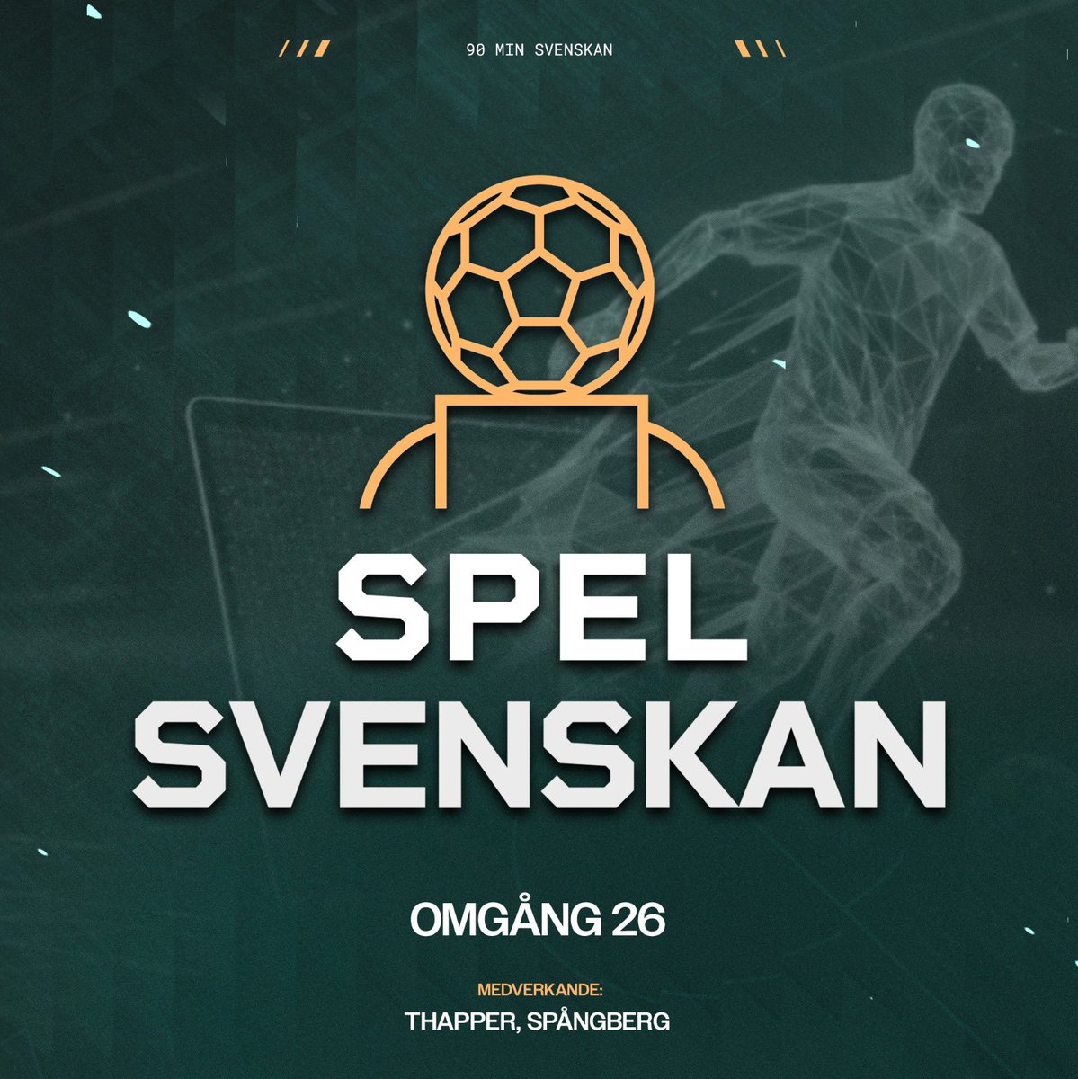 90MinSvenskan's tweet photo. 🔮 En helt OTROLIG veckoomgång stundar med seriefinal, ett helt gäng ångestmatcher och vi har landat i totalt fem stycken speltips. Kör vi!

🎧 https://t.co/NakPb7RSB8

18 år | https://t.co/Eit1Zm7ryK https://t.co/AEIJC00j1h