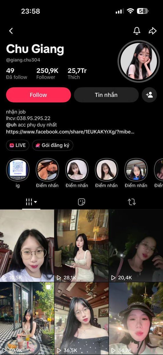 Qunhhhwh's tweet photo. anh em đang tìm idol chu giang chứ gì , công nhận em nó vừa xinh vừa chịu chơi nữa chứ🤣 https://t.co/CmAKTKyyJM