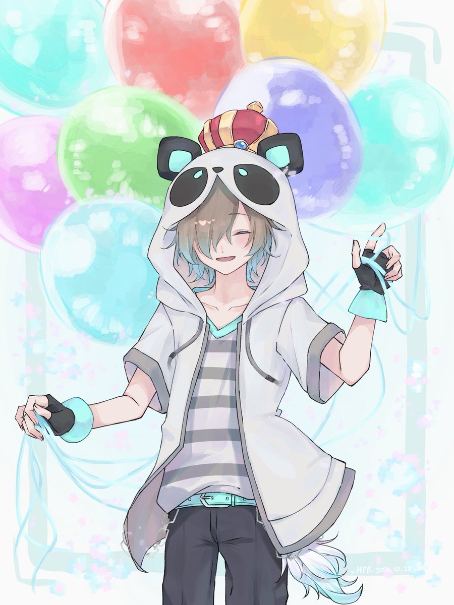 meryncj's tweet photo. 🐼🩵🎂*.+ﾟ
 #Nakamu誕生祭2026 https://t.co/LtjjQEOmSb